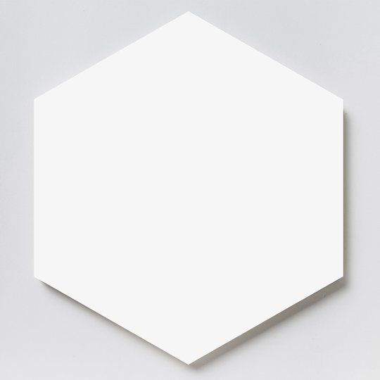 Hex25, White, Natural