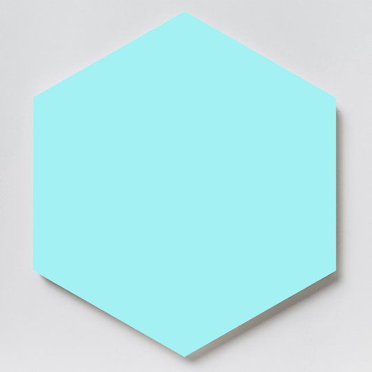 Hex25, Aqua, Natural